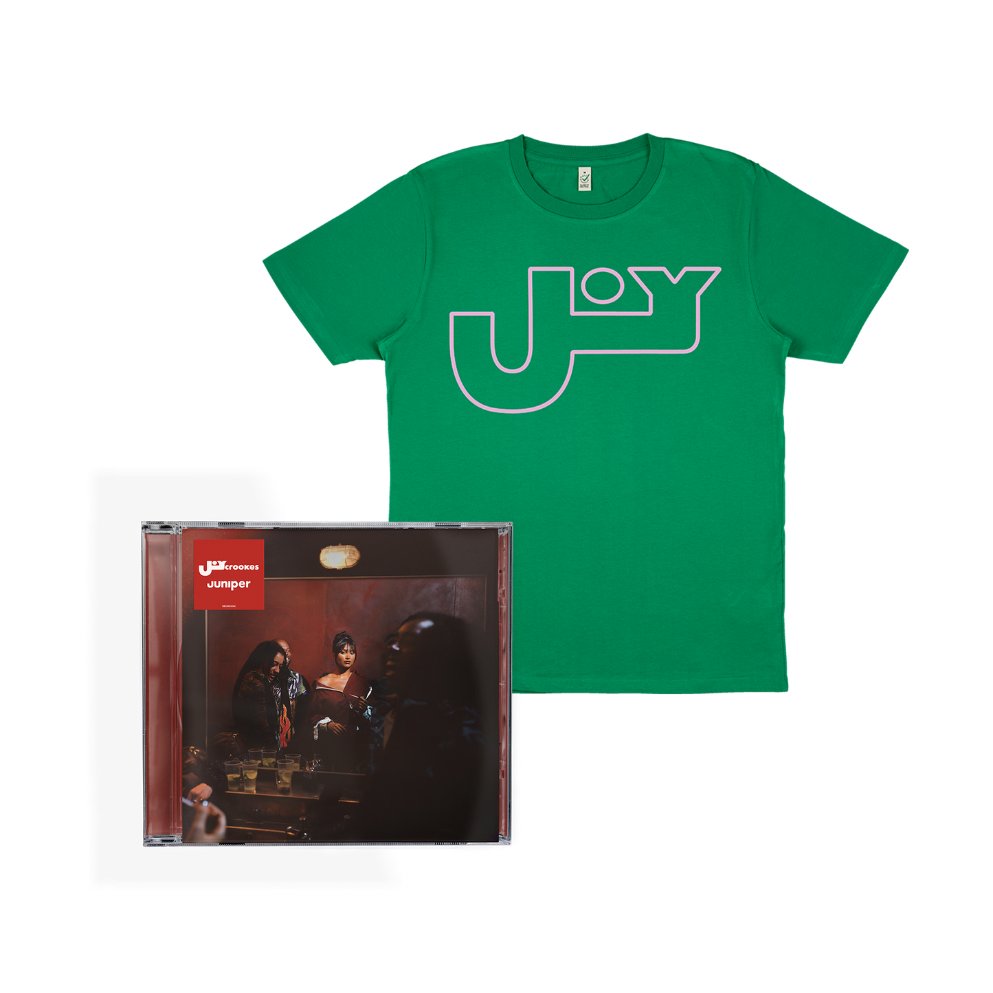 Juniper | CD with Signed Insert + Green Joy Logo T-Shirt