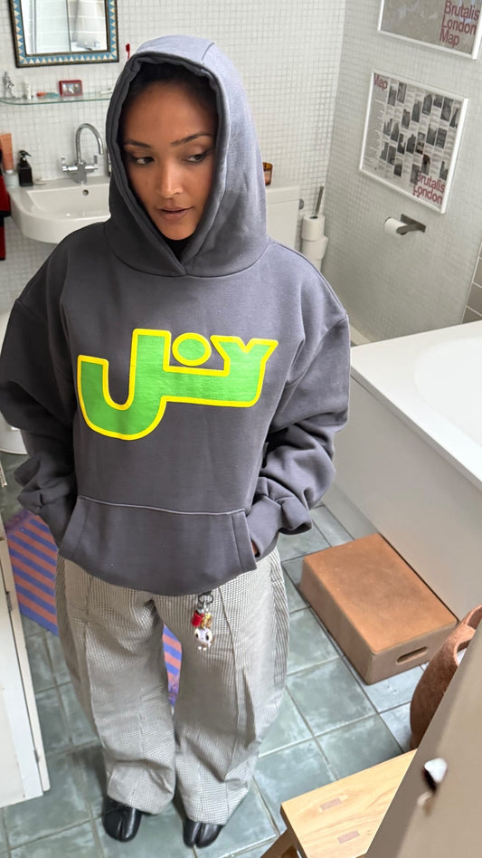 Joy Logo | Charcoal Hoodie