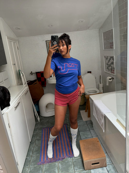 Joy Logo | Blue T-Shirt