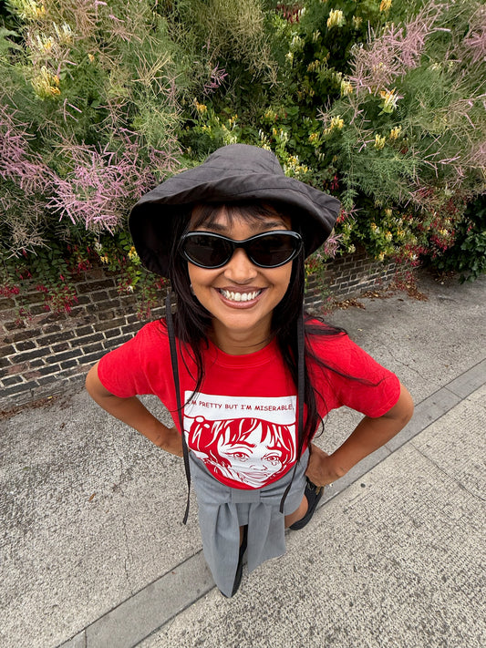 Pretty Miserable | Red T-Shirt