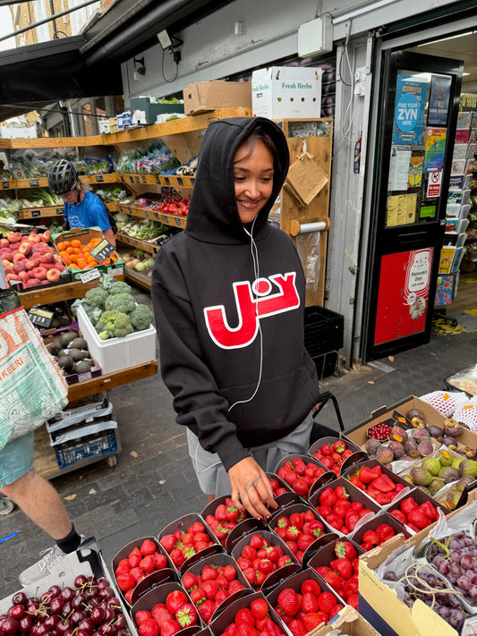 Joy Logo | Black Hoodie