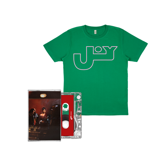 Juniper | Cassette with Signed Insert + Green Joy Logo T-Shirt