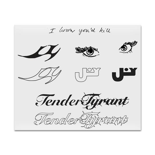 Joy | Temporary Tattoo Sheet